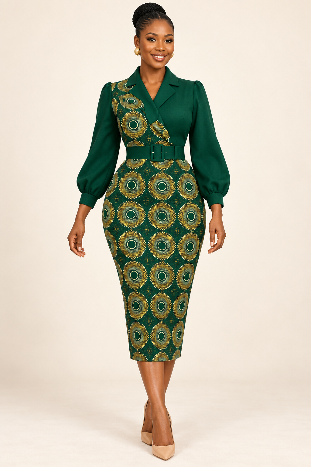 Distinction — Robe vert impérial